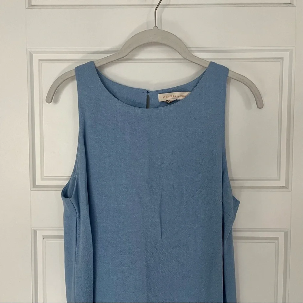 Monteau Los Angeles Blue Dress | M - Picture 2 of 6